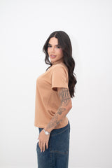T-Shirt Algodão Egípcio Feminina