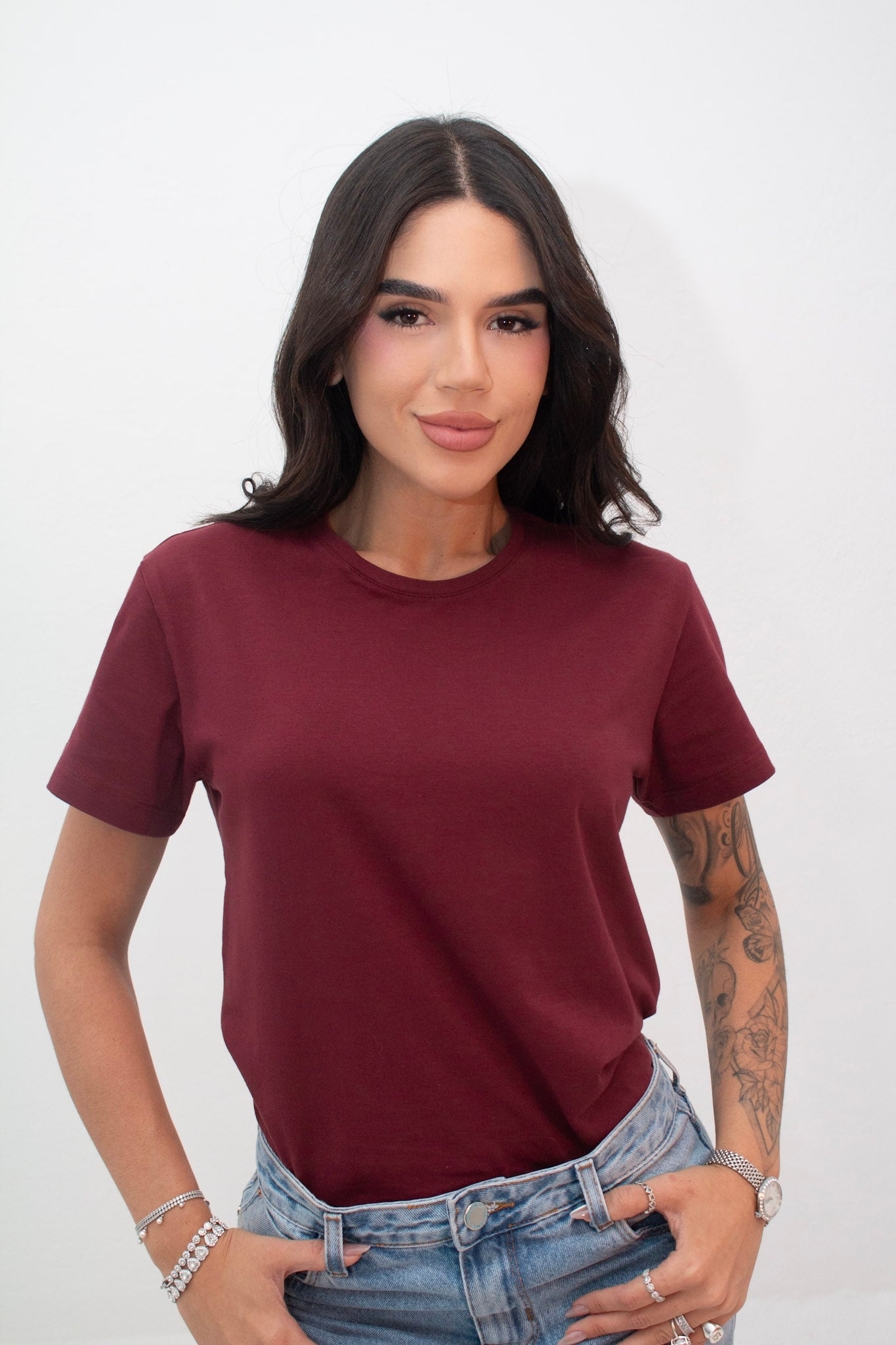 T-Shirt Algodão Egípcio Feminina