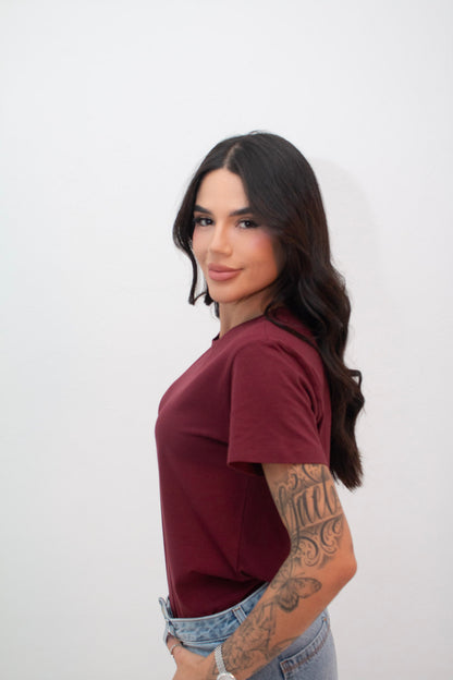 T-Shirt Algodão Egípcio Feminina