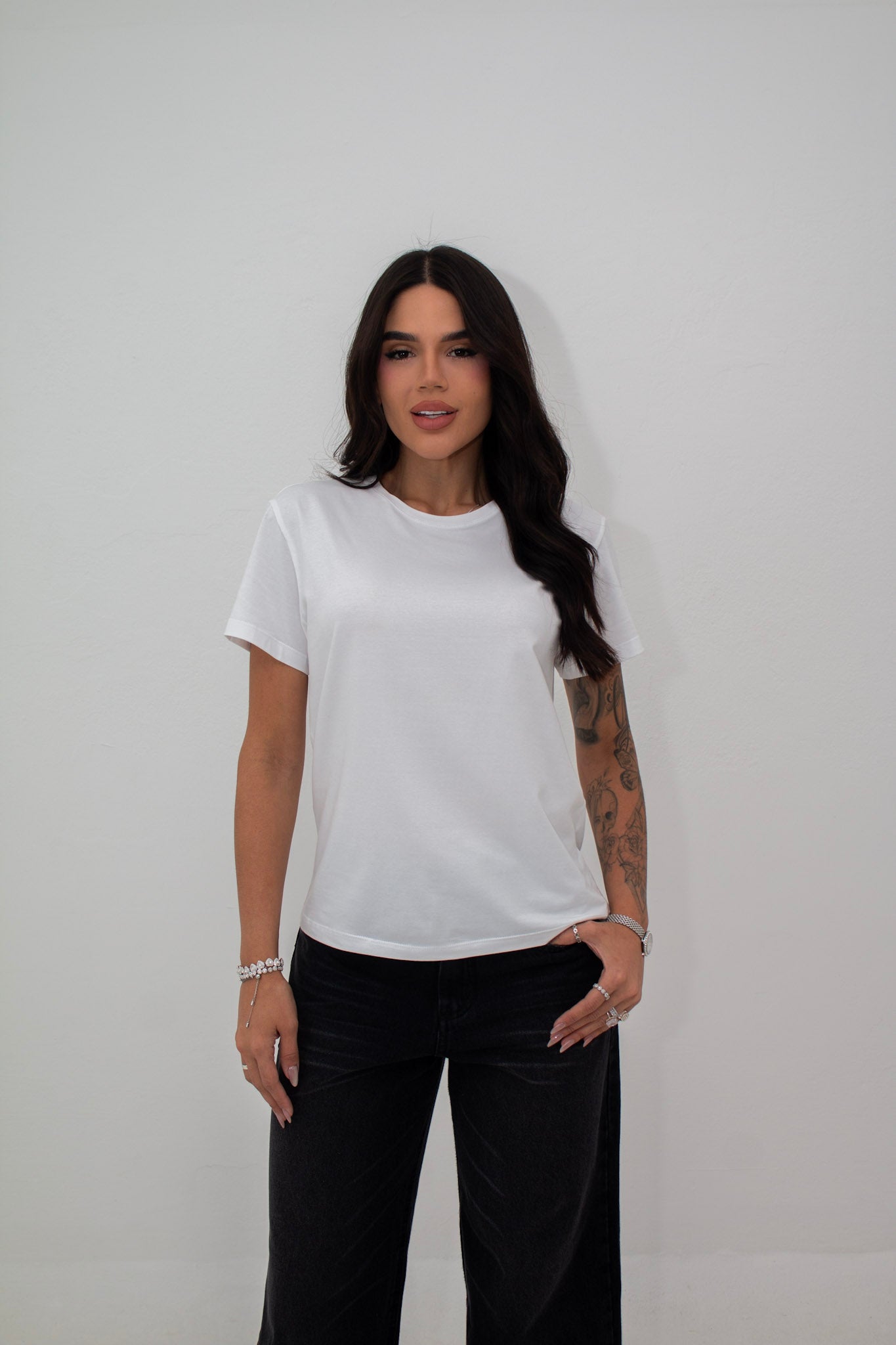 T-Shirt Algodão Egípcio Feminina