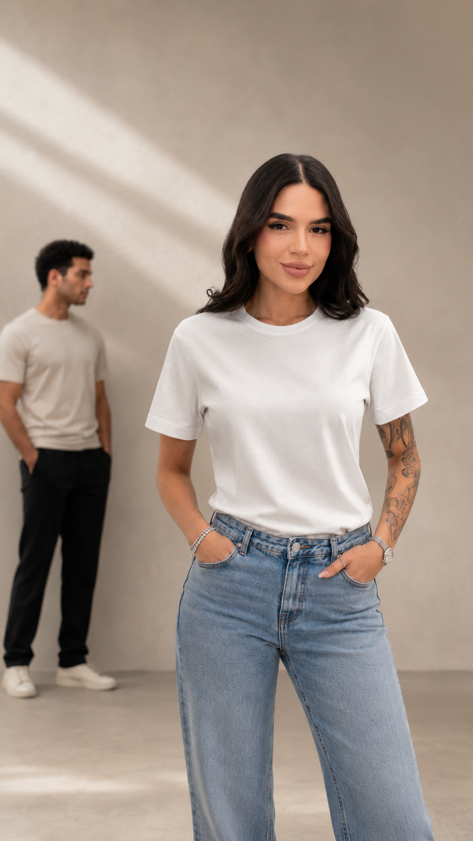 T-Shirt Algodão Egípcio Feminina