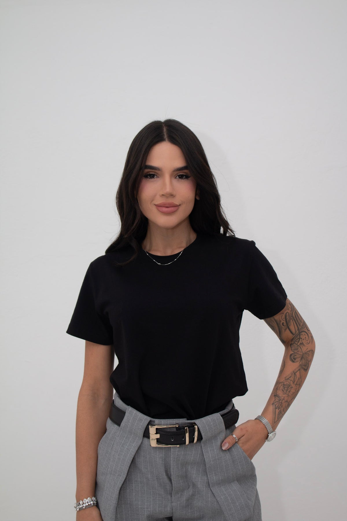 T-Shirt Algodão Egípcio Feminina NOAR