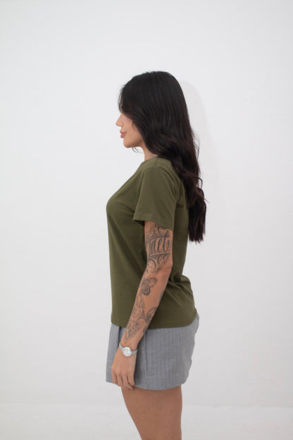 T-Shirt Algodão Egípcio Feminina