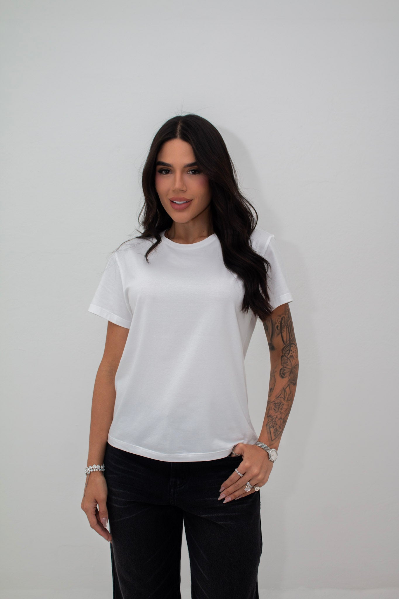 T-Shirt Algodão Egípcio Feminina